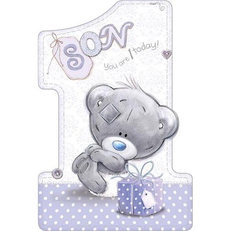 Son 1st Birthday Me to You Bear Card £2.49